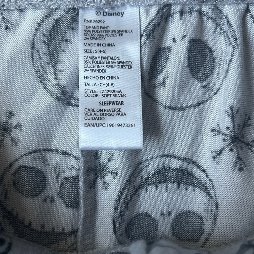 Jack Skellington pajama pants Women’s Size Small 4-6 S - Picture 3 of 6
